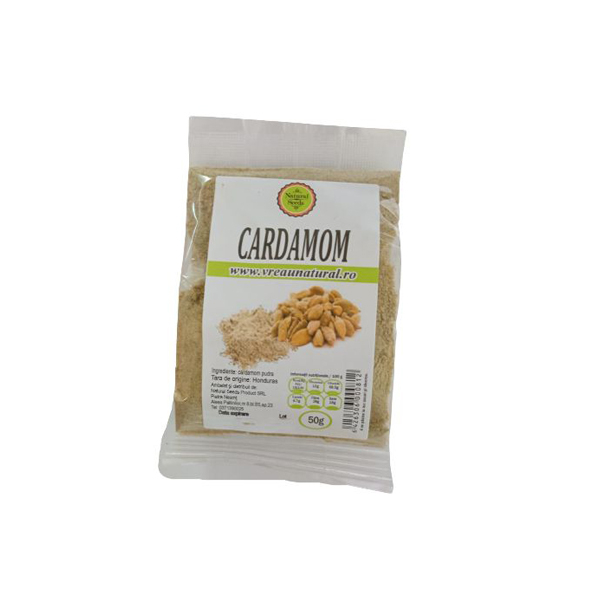 Natural Seeds Cardamom Pudra x 50 g [1]