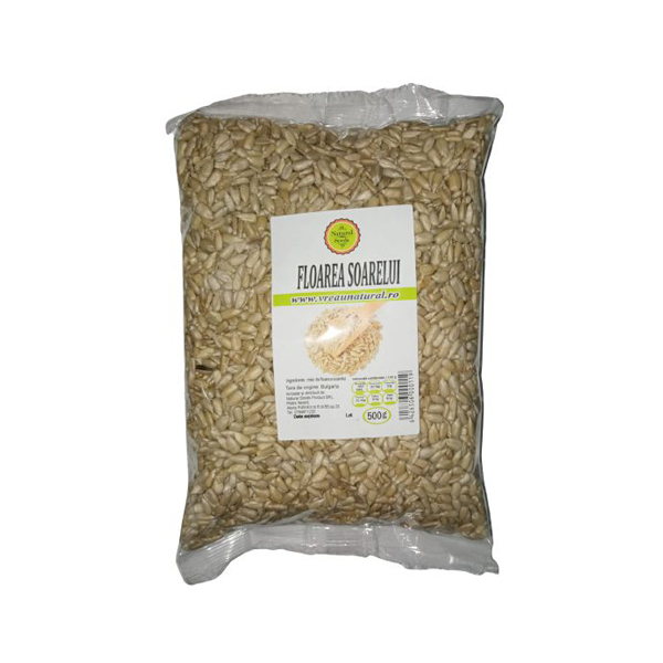 Natural Seeds Floarea Soarelui Seminte x 500 g [1]