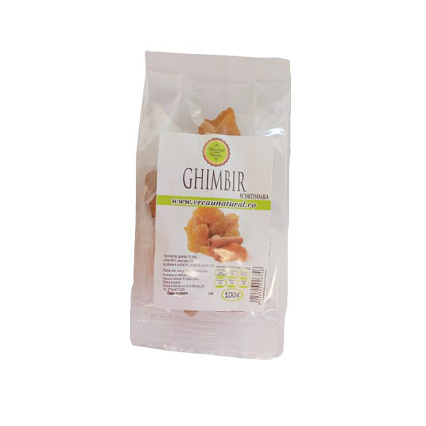 Natural Seeds Ghimbir Confiat Cu Scortisoara x 100 g [1]