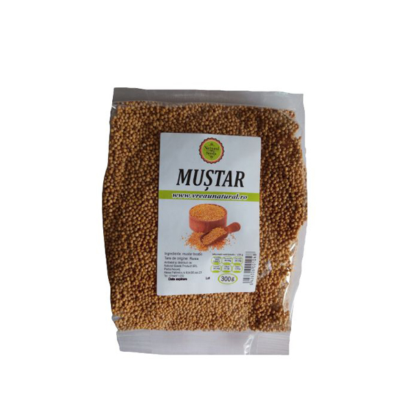 Natural Seeds Mustar Alb Boabe x 300 g [1]