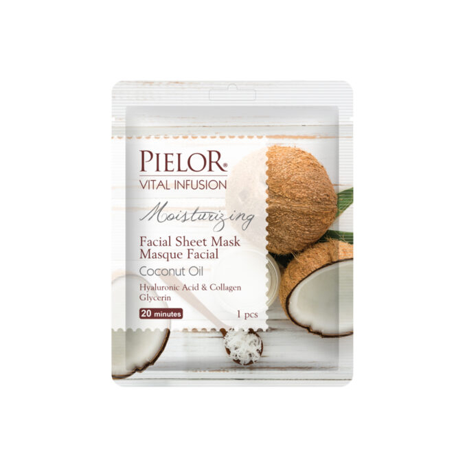Pielor Vital Infusion Masca Faciala Hidratanta Cu Ulei De Cocos Si Glicerina x 25 ml [1]