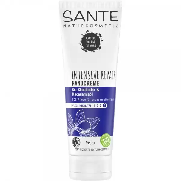 Sante Crema De Maini Intens Reparatoare Cu Unt De Shea Bio x 75 ml [1]