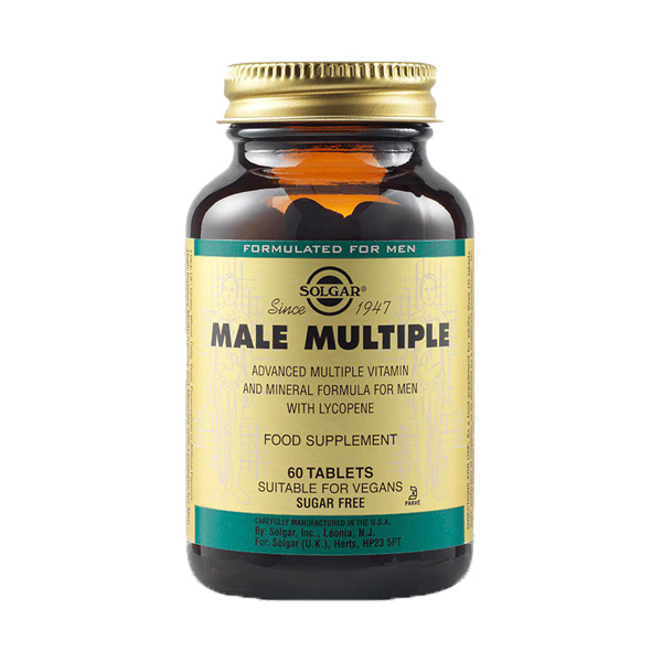 Solgar Male Multiple Multivitamine Pentru Barbati x 60 tb. [1]