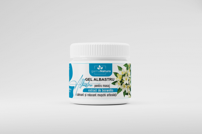 Gama Natura Gel Albastru Pentru Masaj Cu Extract De Boswellia x 500 ml [1]
