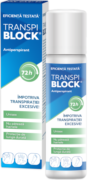 Zdrovit Transpiblock Deodorant Spray Antiperspirant 48h x 150 ml [1]