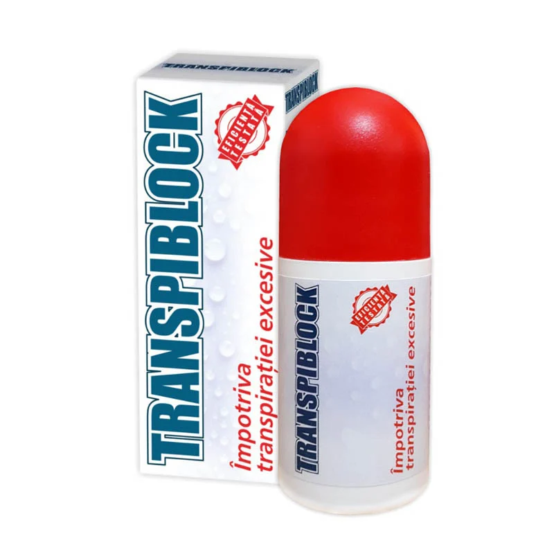 Zdrovit Transpiblock Roll-On Impotriva Transpiratiei Excesive x 50 ml [2]