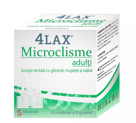 Laxative - 4 Lax Microclisme Adulti X 6 Unidoze