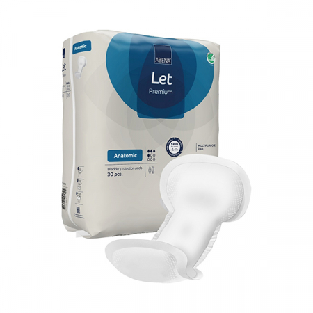 Absorbante incontinenta - Abena Let Premium Absorbante Anatomice Pentru Incontinenta Usoara-Moderata x 30 bc.