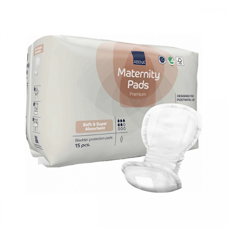 Absorbante incontinenta - Abena Maternity Premium Absorbante Anatomice Post-Natale x 15 bc.