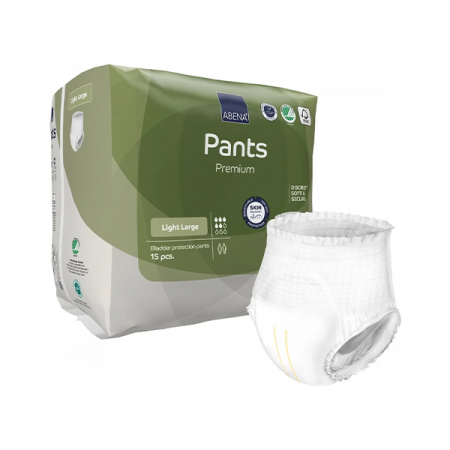 Scutece incontinenta - Abena Pants Premium Light Large Scutece Tip Chilot Pentru Incontinenta Moderata x 15 bc.