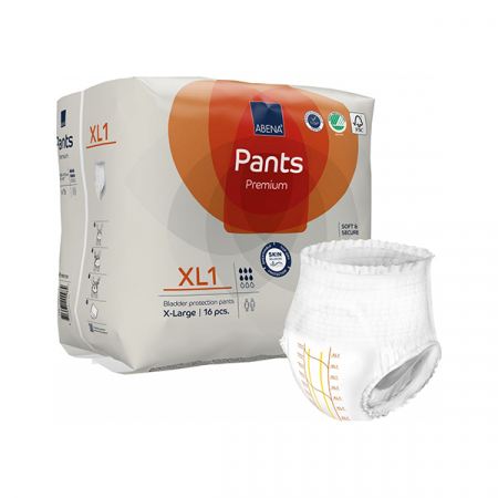 Scutece incontinenta - Abena Pants Premium XL1 Scutece Tip Chilot Pentru Incontinenta Adulti x 16 bc.