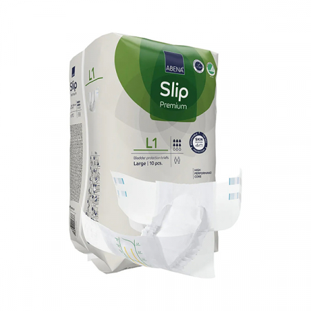 Scutece incontinenta - Abena Slip Premium L1 Scutece Incontinenta Hipoalergenice x 10 bc.