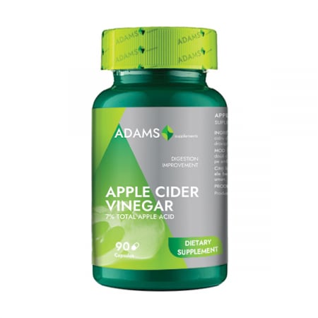 Controlul greutatii - Adams Vision Apple Cider Vinegar x 90 cps.
