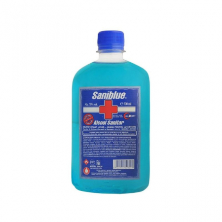 Antiseptice - Alcool Sanitar Concentrație Alcoolica 70% x 500 ml