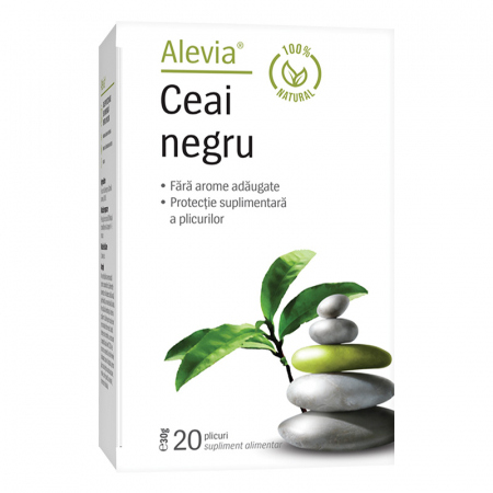 Ceaiuri - Alevia Ceai Negru x 20 plicuri