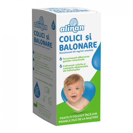 Colici - Alinan Colici si Balonare Emulsie x 50 ml