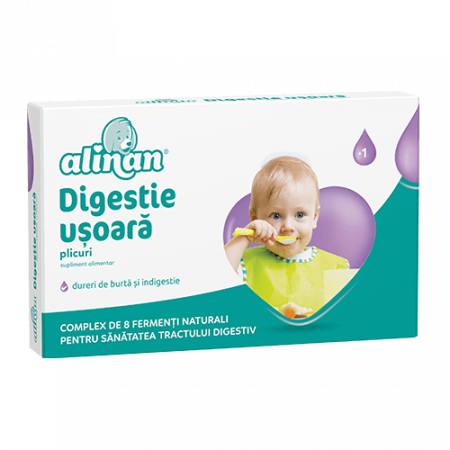 Afectiuni digestive - Alinan Digestie Usoara Kids x 10 pl.