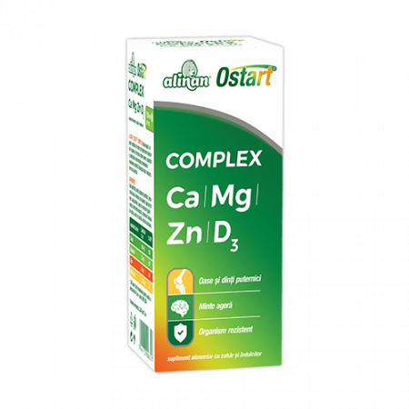 Vitamine si minerale - Alinan Ostart Complex Sirop x 200 ml