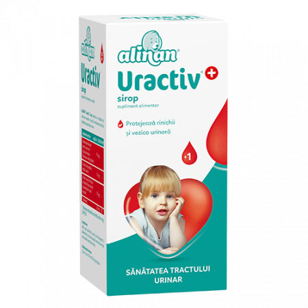 Afectiuni urinare - Alinan Uractiv Sirop x 150 ml