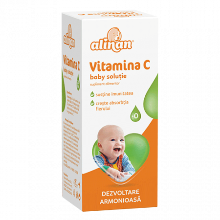 Imunitate - Alinan Vitamina C Kids Solutie x 20 ml