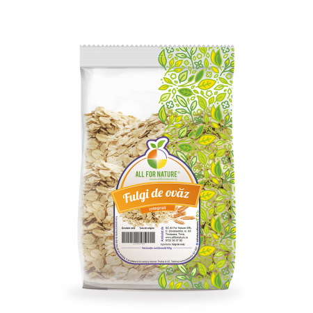 Cereale si musli - All For Nature Fulgi De Ovaz Integral x 500 g