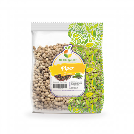 Condimente - All For Nature Piper Alb Boabe x 100 g