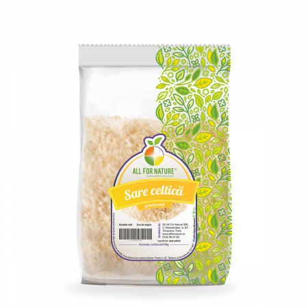 Condimente - All For Nature Sare Celtica Grunjoasa x 500 g