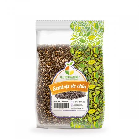 Dieta, nutritie si wellness - All For Nature Seminte De Chia x 500 g