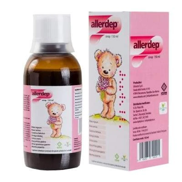 Antialergice - Allerdep Sirop Pentru Copii x 150 ml