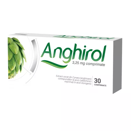 Afectiuni digestive - Anghirol x 30 cps.