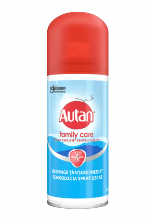 Protectie anti-insecte - Autan Family Care Spray Impotriva Tantarilor x 100 ml