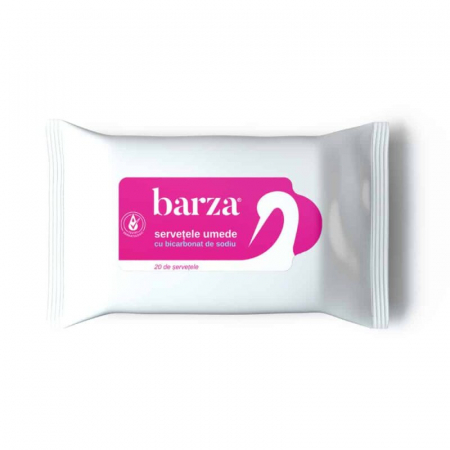 Igiena si ingrijire intima - Barza Servetele Intime Cu Bicarbonat De Sodiu x 20 bc.
