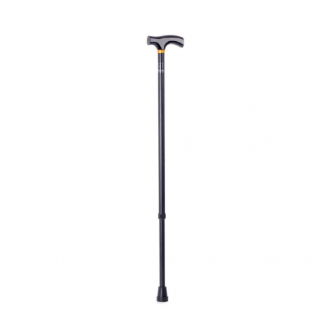 Dispozitive de mers - Baston Reglabil Din Aluminiu Cu Maner Din Lemn - RP146