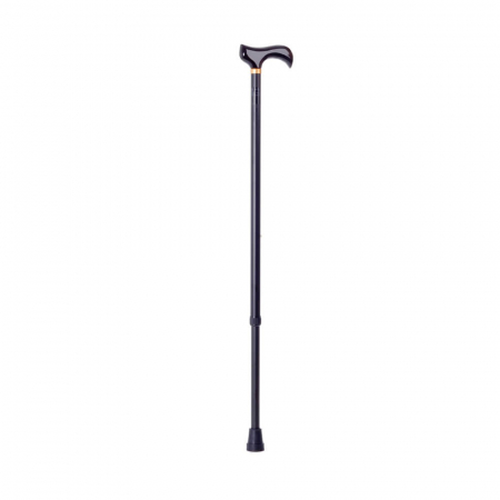 Dispozitive de mers - Baston Reglabil Din Aluminiu Cu Maner Din Lemn - RP148