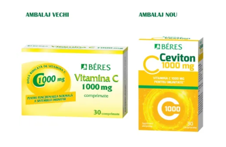Imunitate - Beres Ceviton Vitamina C 1000 mg x 30 compr.