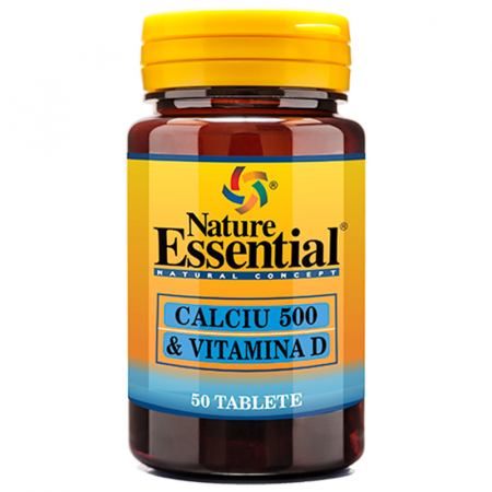 Afectiuni osteo-musculo-articulare - Bio-Dis Calciu 500 + D3 x 50 tb.