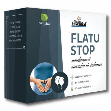 Afectiuni digestive - Bio-Dis Flatu Stop Charcoal 1500 mg x 60 cps.