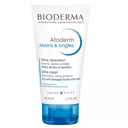 Ingrijire corporala - Bioderma Atoderm Crema Maini Si Unghii x 50 ml