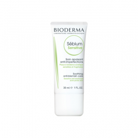 Ingrijire ten - Bioderma Sebium Sensitive x 30 ml
