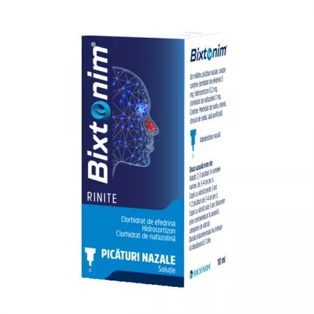 Medicamente fara reteta - Bixtonim Picaturi Nazale Solutie x 10 ml