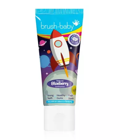Igiena orala - Brush Baby Rocket Pasta De Dinti Cu Aroma De Afine 3-6 ani x 50 ml - BRB 034