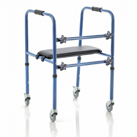Cadre de mers - Cadru De Mers Demontabil Cu 4 Roti Si Scaun - RP748