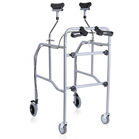 Cadre de mers - Cadru De Mers Detasabil Cu Sprijin Subrat Si 2 Roti Cu Frana Spate - RP755X Pentru RP755F