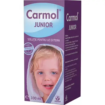 Afectiuni respiratorii - Carmol Junior Soluție x 100 ml