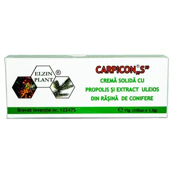Afectiuni circulatorii - Carpicon S Supozitoare 1.5 g x 10 bc.