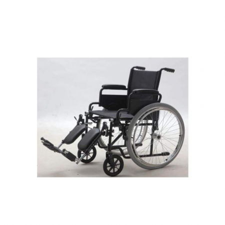 Carucioare cu rotile - Carucior Cu Rotile Pliabil Cu Antrenare Manuala Pentru Transport Pacienti - YJ-005L-ELR