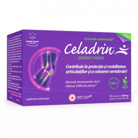 Afectiuni osteo-musculo-articulare - Celadrin Extract Forte x 60 cps.