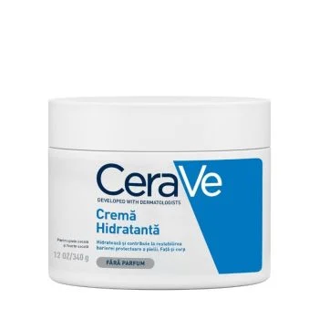 Ingrijire corporala - CeraVe Crema Hidratanta Fata si Corp Pentru Piele Uscata si Foarte Uscata x 340 g