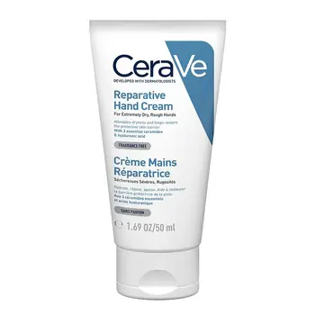 Ingrijire corporala - CeraVe Crema Reparatoare Maini Uscate si Aspre x 50 ml
