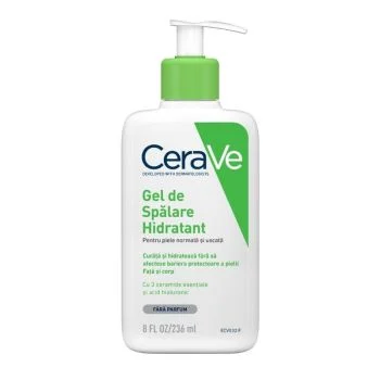 Ingrijire ten - CeraVe Gel de Spalare Hidratant Pentru Piele Normal-Uscata x 236 ml